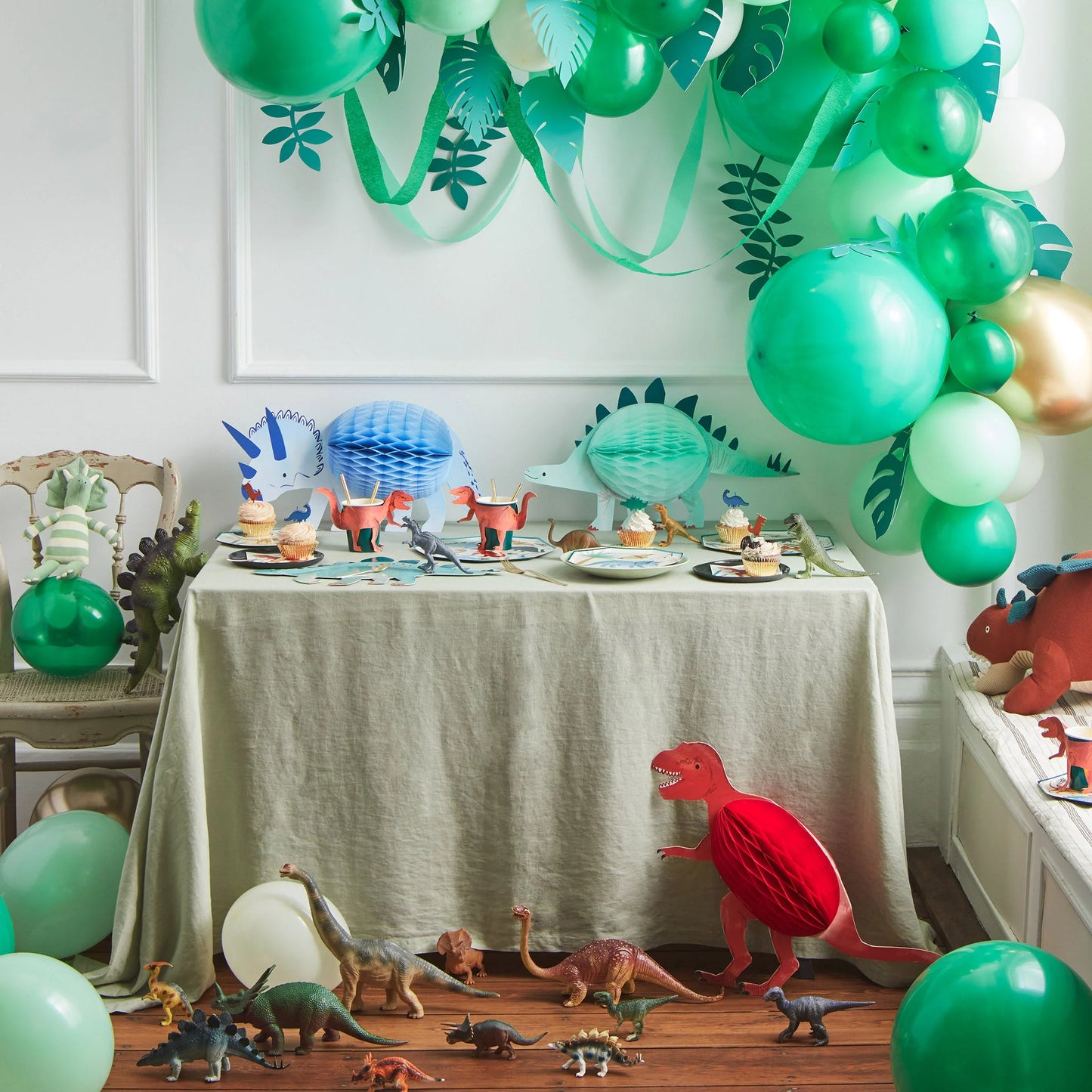 Decoración Panal Dinosaurios Meri Meri