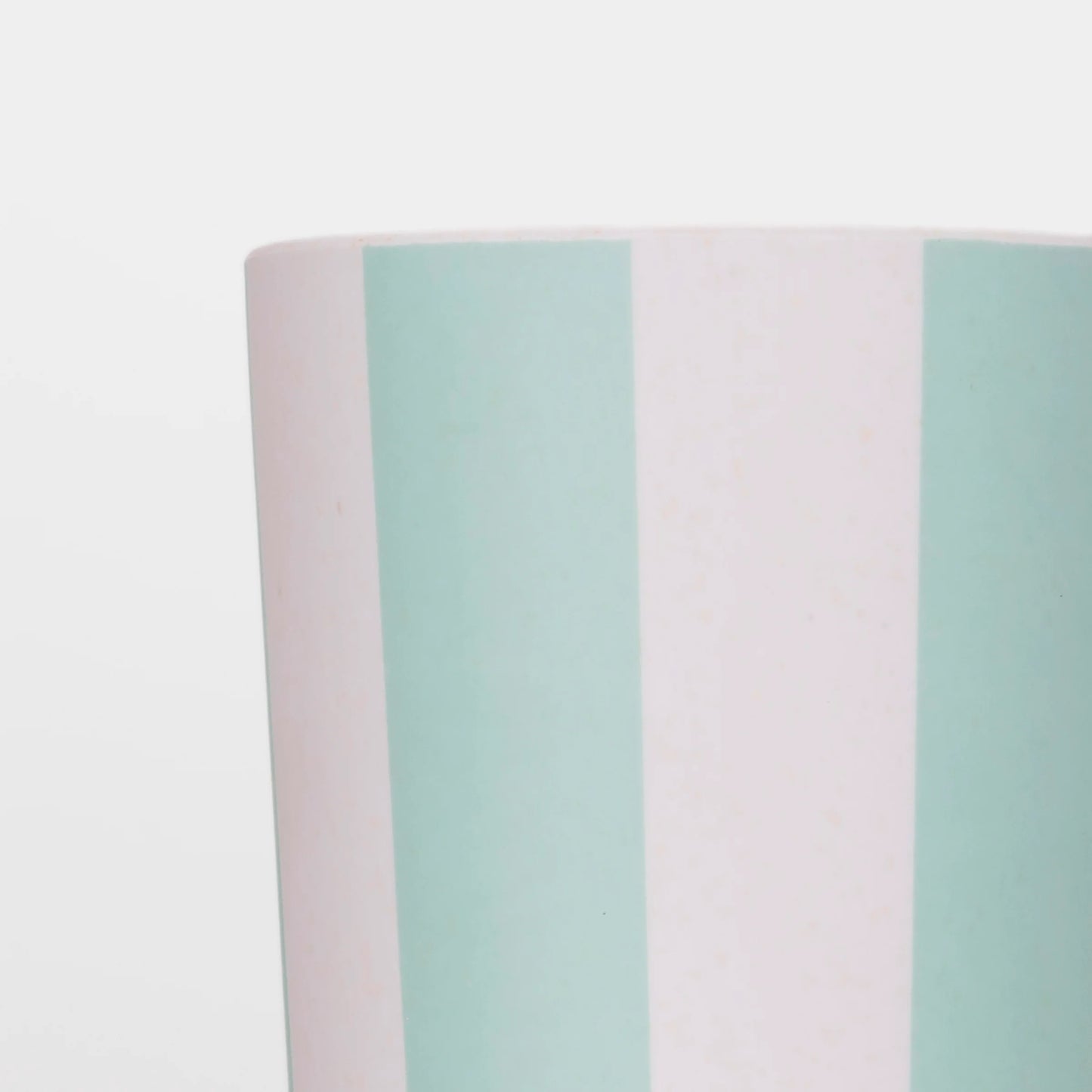 Vasos de bambú reutilizables a rayas Meri Meri