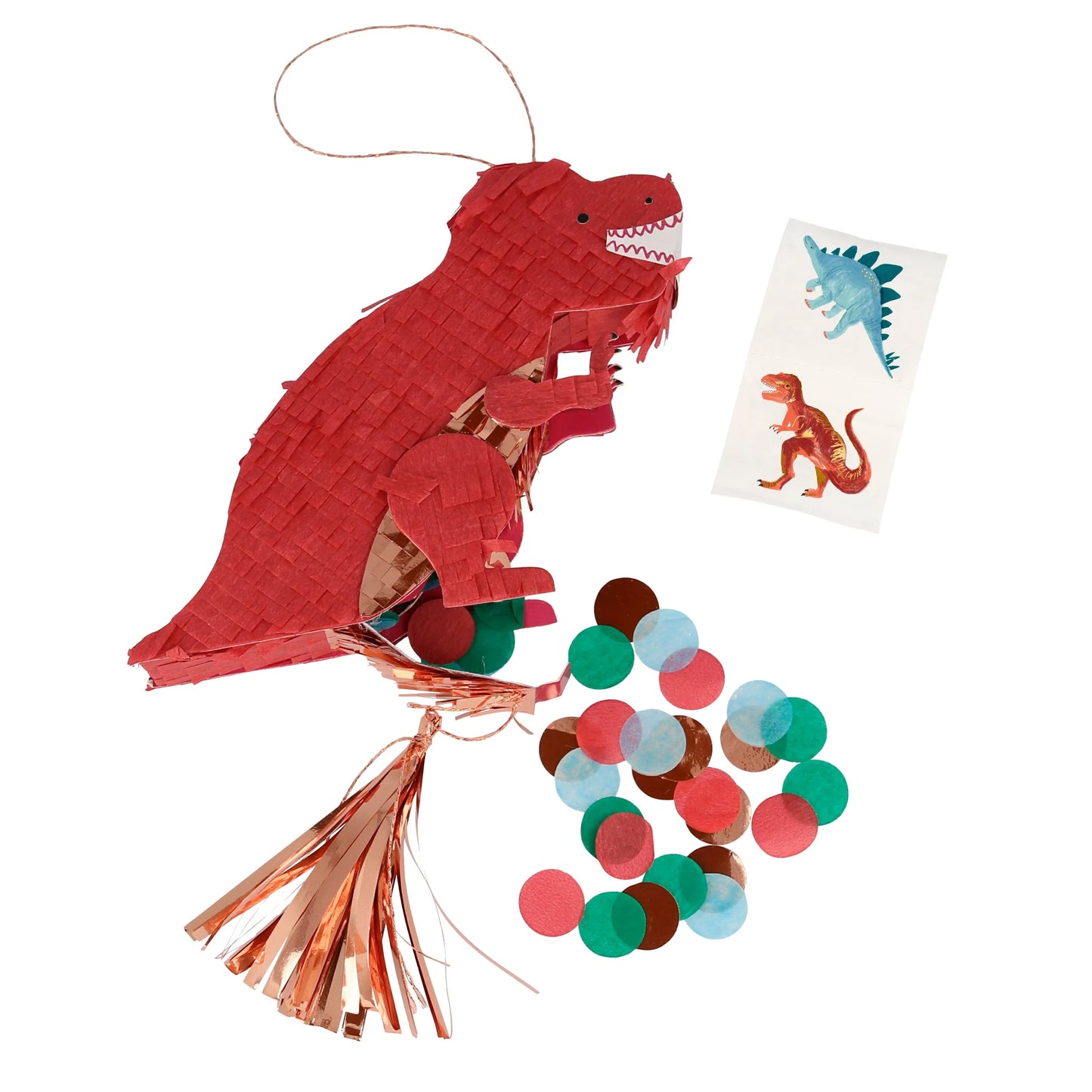 Mini Piñata Sorpresa T-Rex Meri Meri