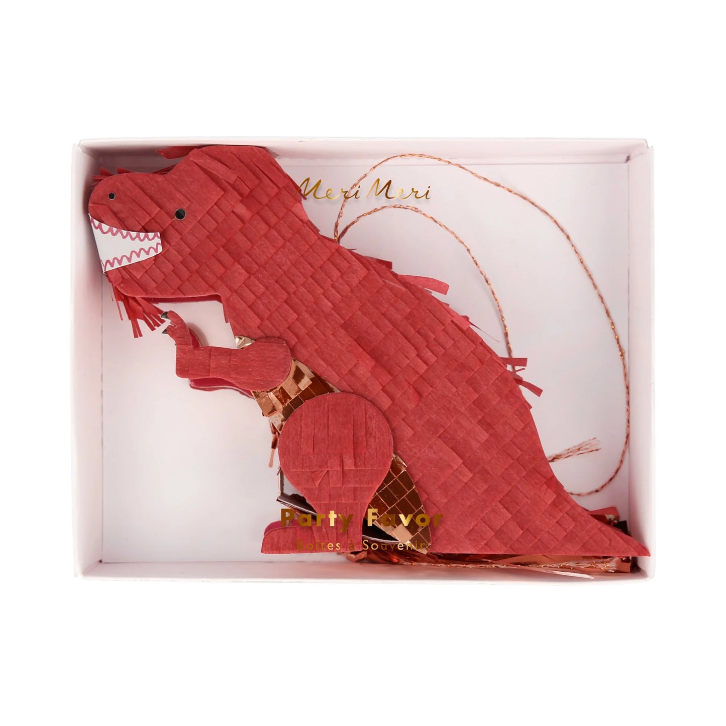 Mini Piñata Sorpresa T-Rex Meri Meri