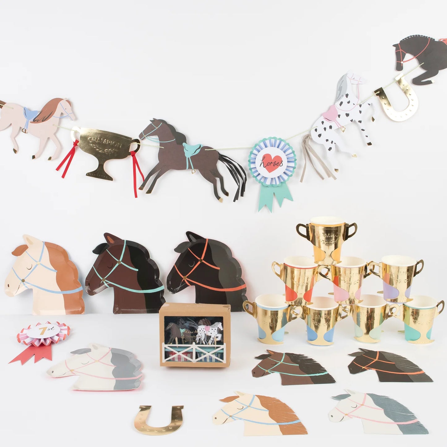 Kit de Cupcakes Fiesta de Caballos