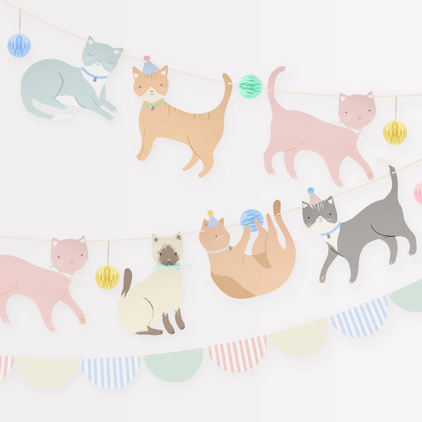Guirnalda Fiesta de Gatitos Meri Meri