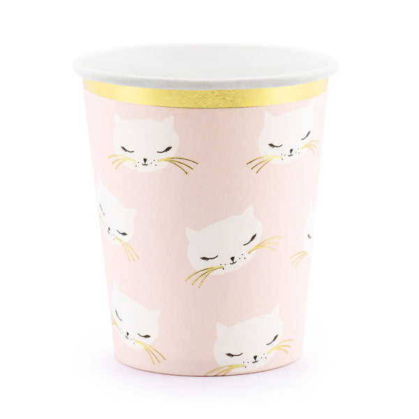 Vasos Gatito Rosa