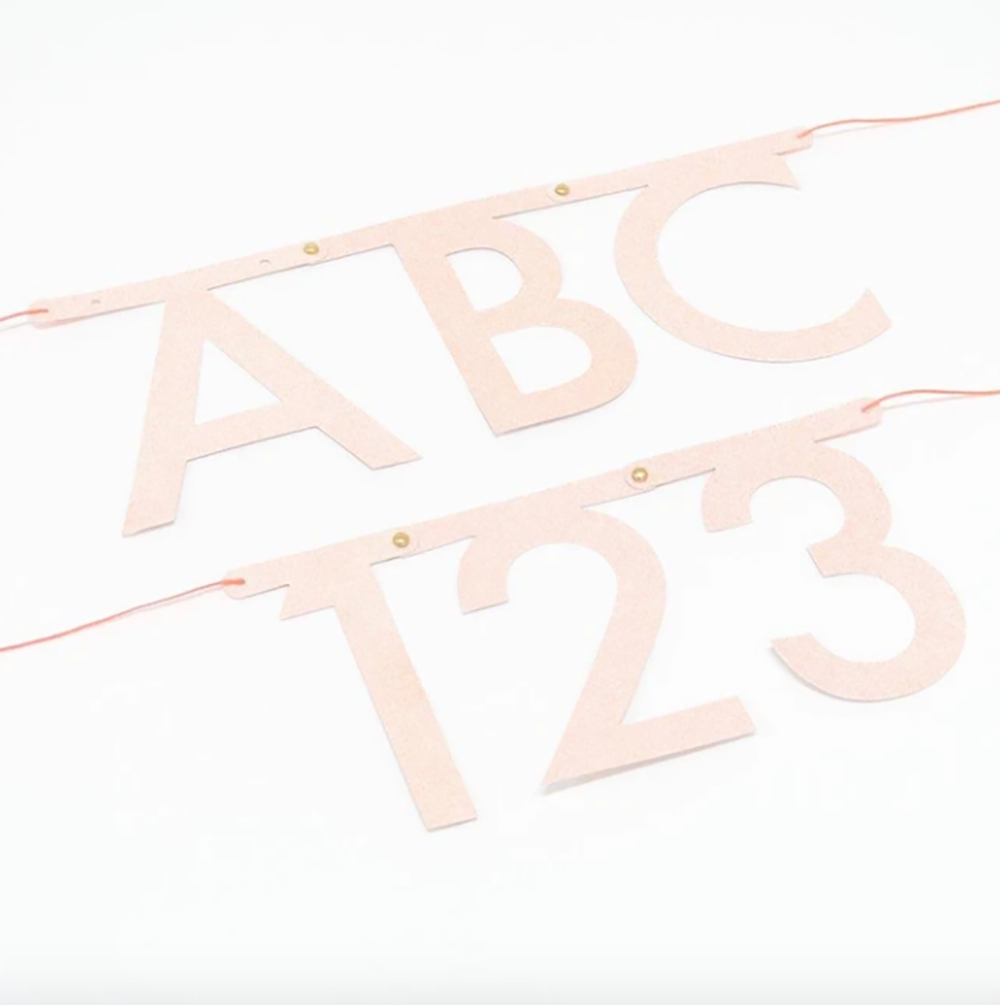 Kit de letras Holográficas