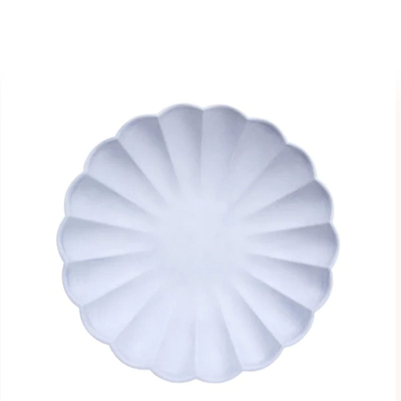 Platos ECO Pale Blue Small Meri Meri
