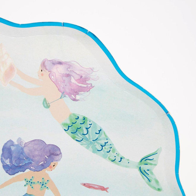 Platos mermaids swimming