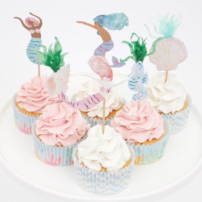 kit de cupcake Mermaids