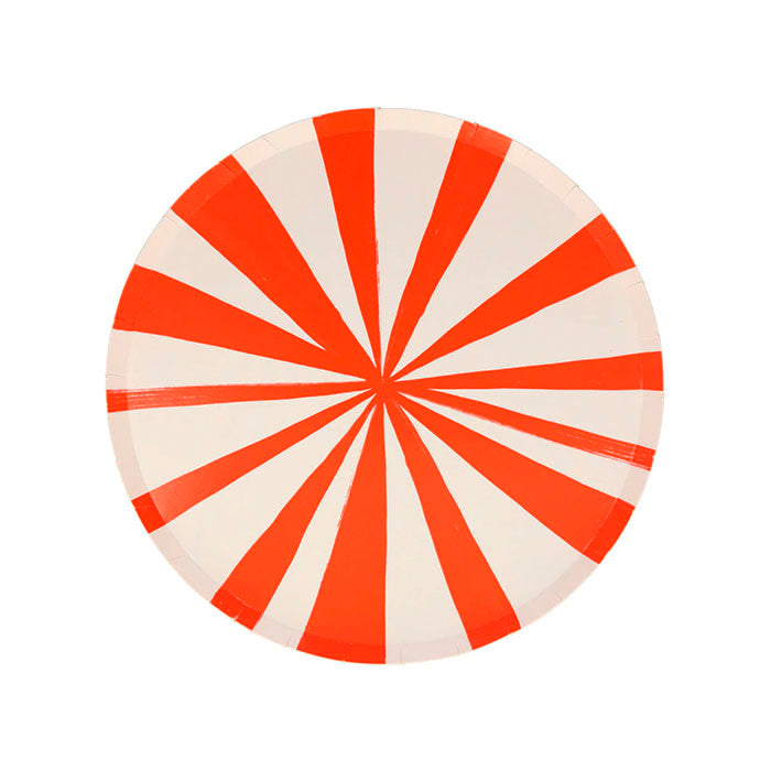 Platos Red Stripe