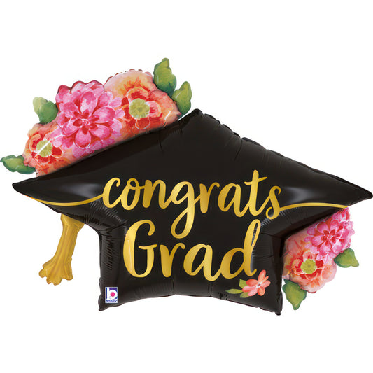 Globo "Birrete Congrats Grad" Grabo