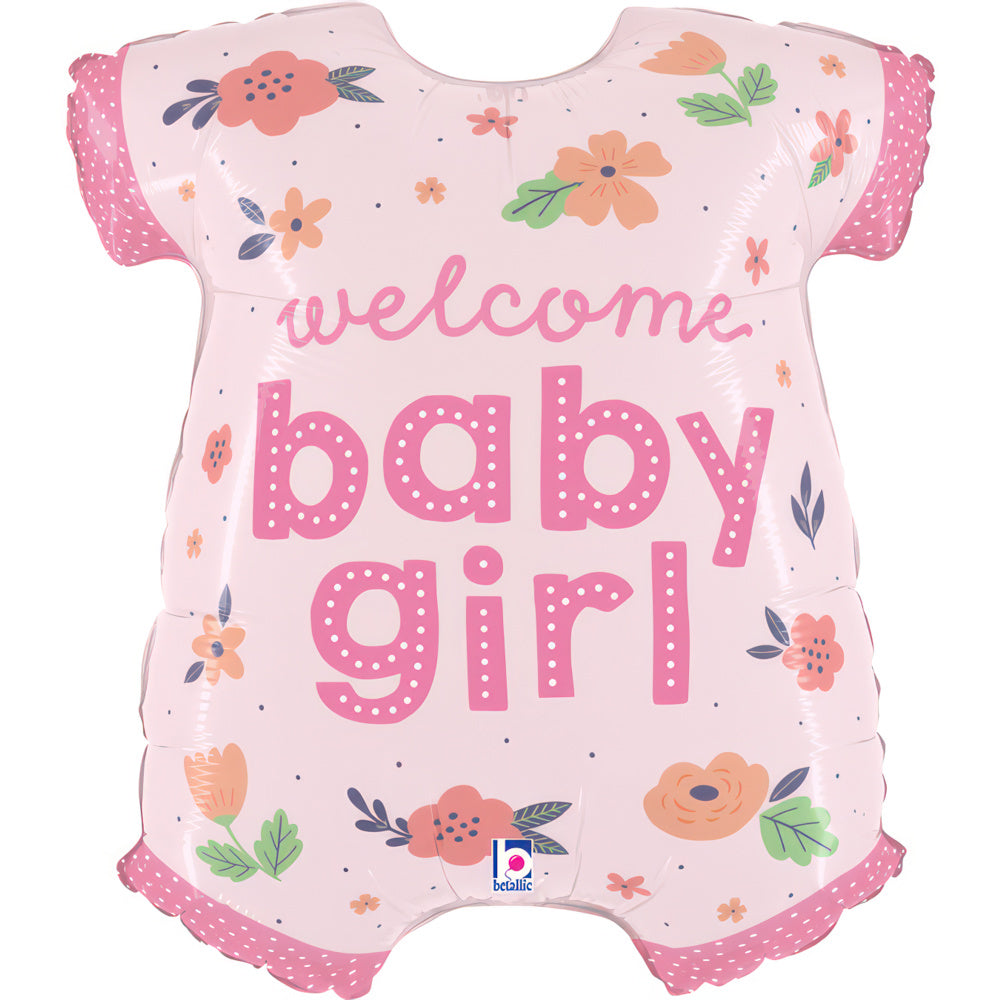 Globo Romper "Welcome Baby Girl" Grabo