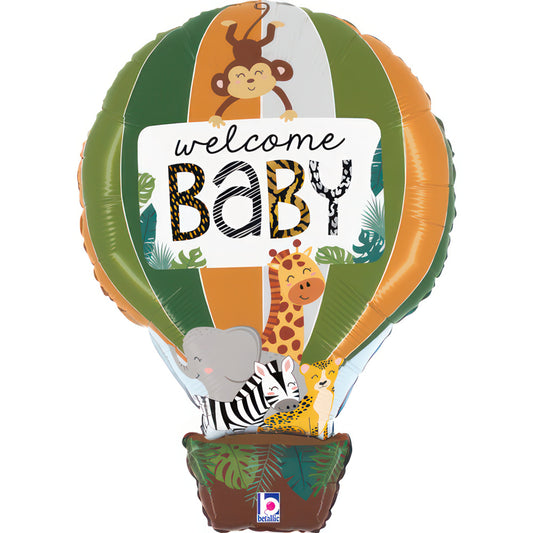 Globo Animales de la Selva "Welcome Baby" Grabo