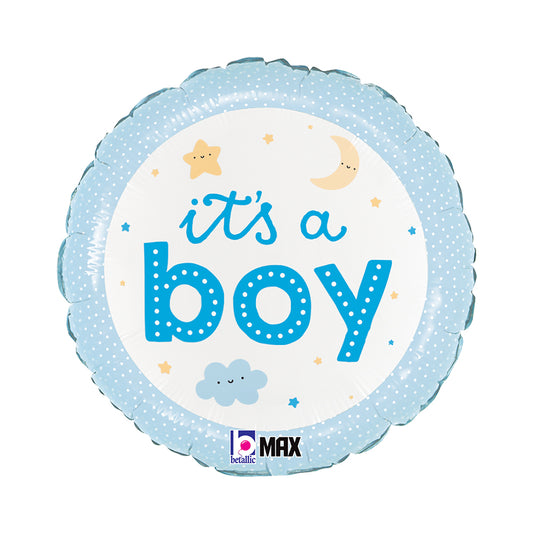 Globo Redondo "Its a Boy" Grabo