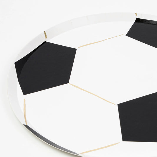 Platos Pelota de Fútbol  Meri Meri