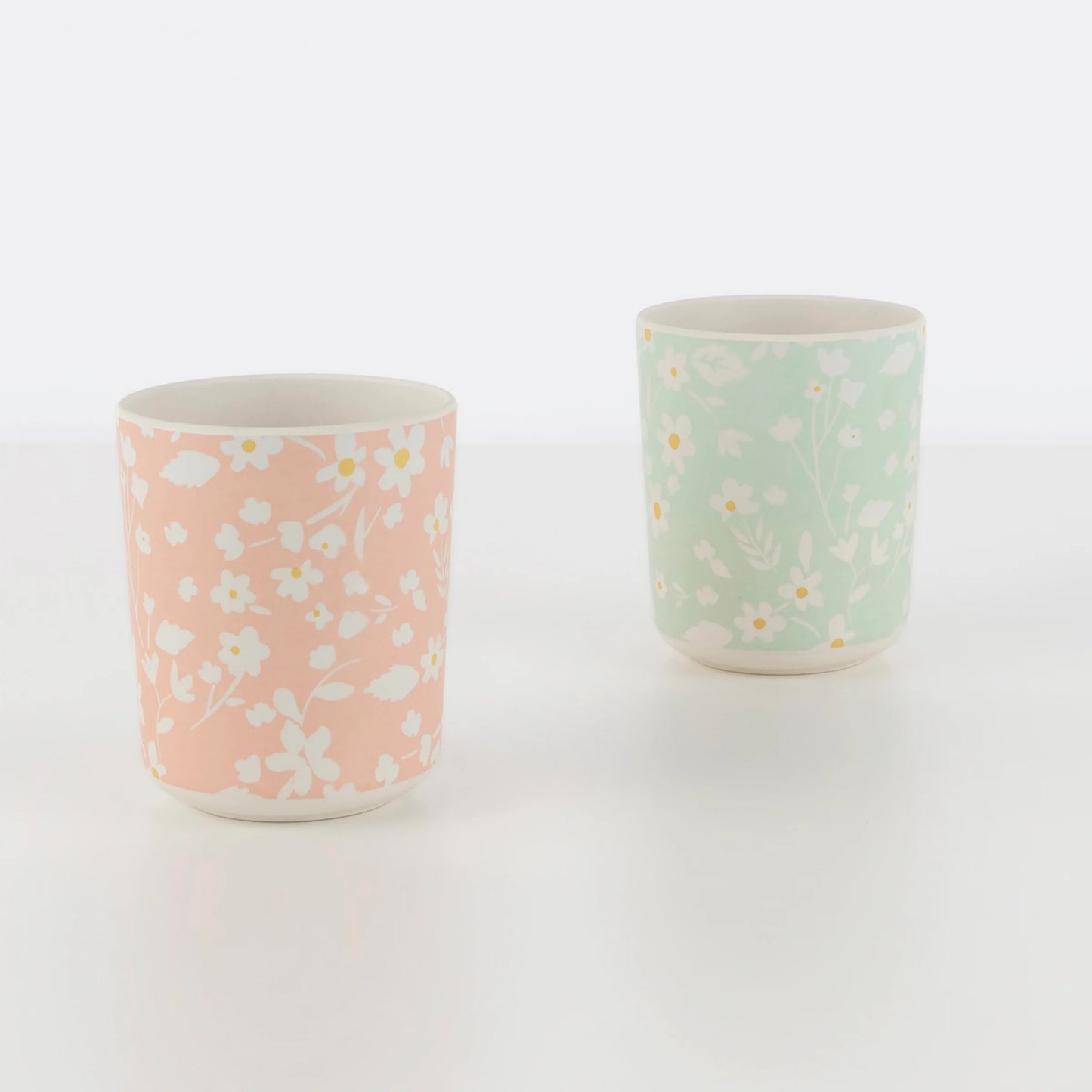 Vasos de Bambú Florales Meri Meri