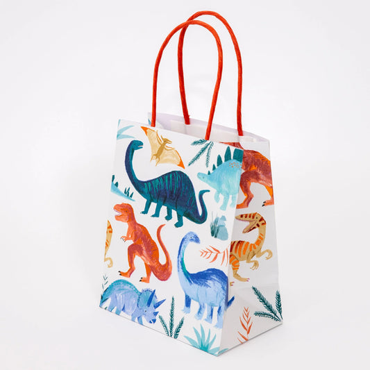 Bolsas de Papel Reino de Dinosaurios Meri Meri