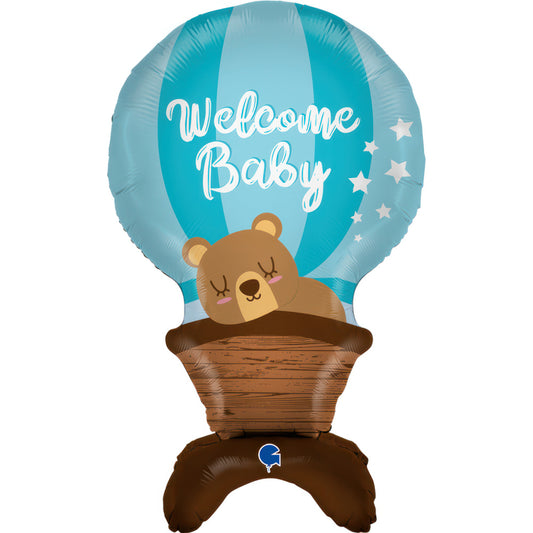 Globo de Piso "Welcome Baby Boy"  Grabo