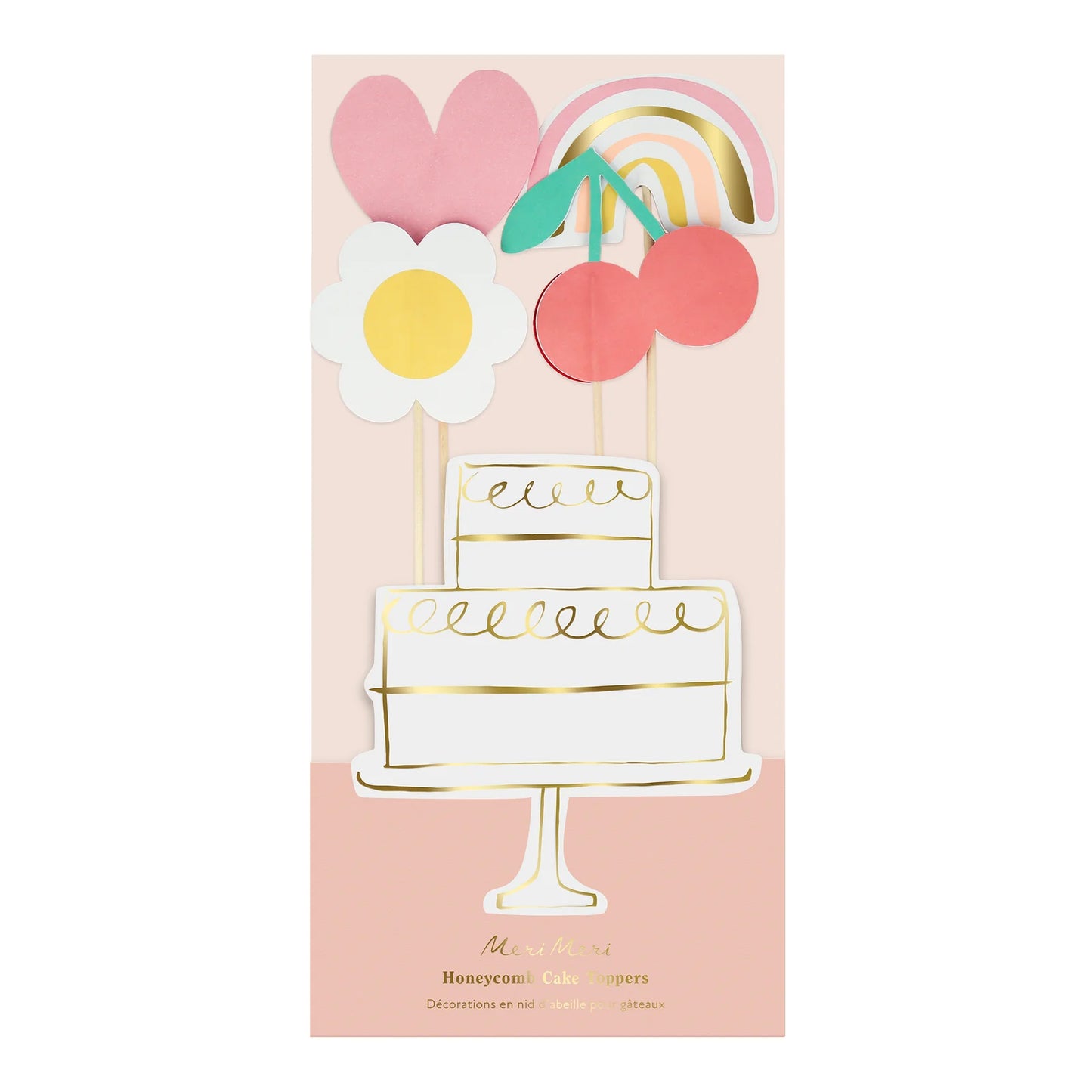 Cake Topper Iconos Felices Meri Meri