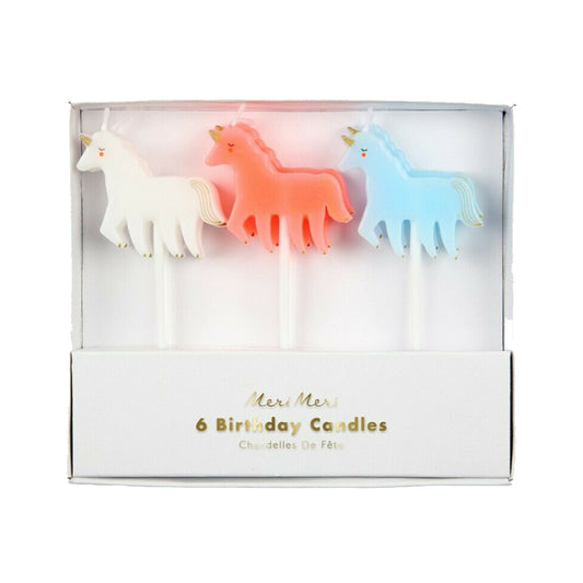 Velas Unicornios