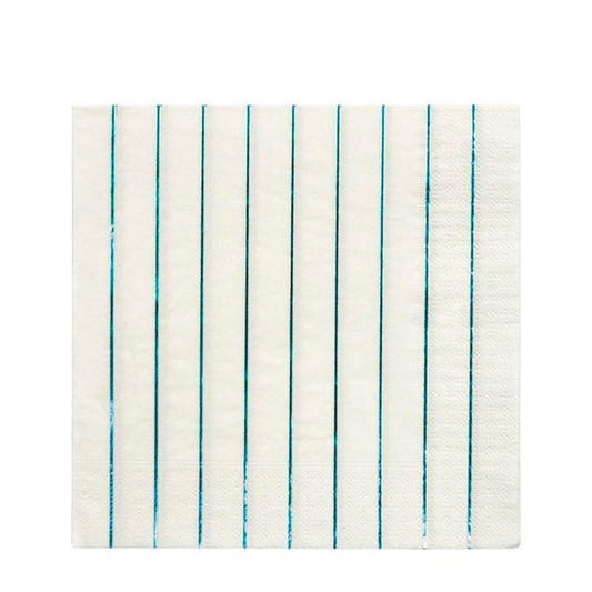 Servilletas Stripe Blue Large