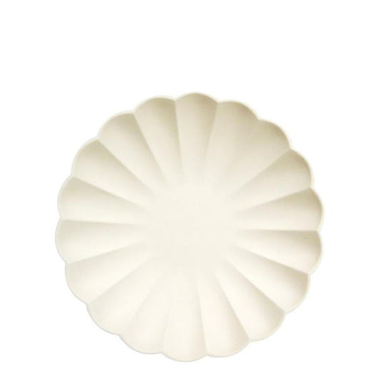 Platos ECO Crema small Meri Meri
