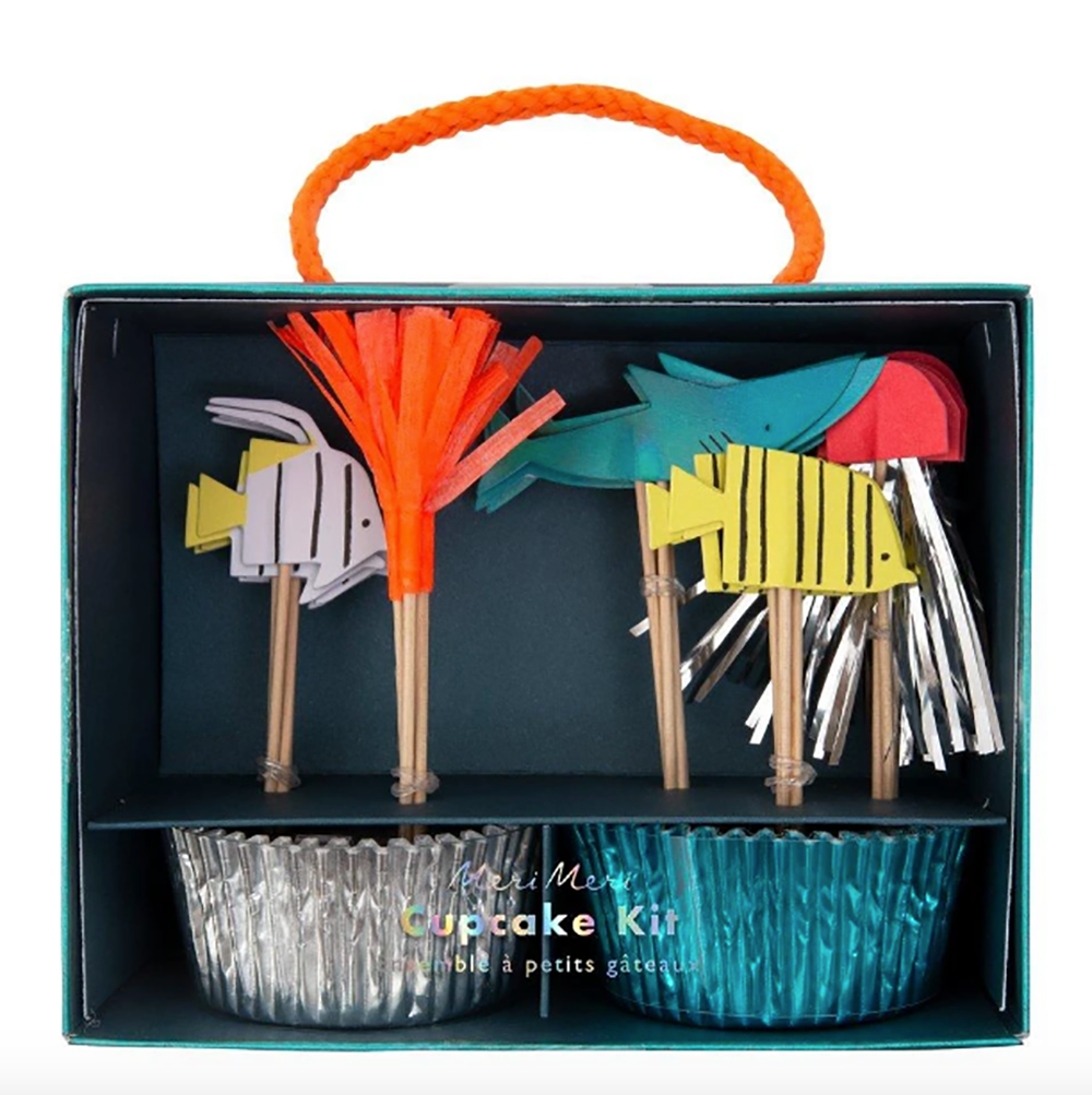 Cupcake kit Under the sea